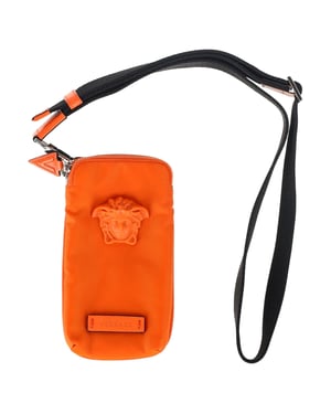 Versace La Medusa Mini Bag in Oranje Nylon