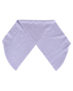 Acne Studios Franje Sjaal in Pastelpaars Wol