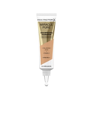 Miracle Pure Huidverbeterende Foundation 24u Hydratatie Spf30 #45-warm Amandel 30 ml