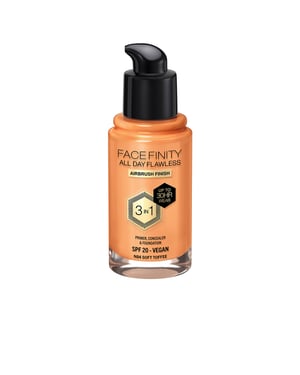 Facefinity All Day Flawless 3 In 1 Foundation #n84-zachte Toffee 30 ml