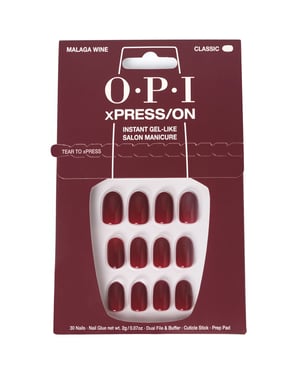 Opi Xpress/on Kunstnagels Iconic Shades #malaga Wijn