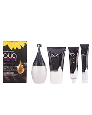 Olia Permanente Kleur #4,0 Kastanjebruin Set 4 stuks