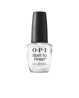 Start Tot Finish 3 In 1 Basisbehandeling, Topcoat En Versterker 15 ml