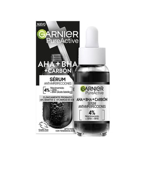 Pure Active Aha + Bha + Houtskool Serum tegen imperfectiones 30 ml