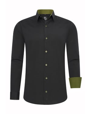 Zakelijk overhemd Slim Fit Premium Katoen-Stretch