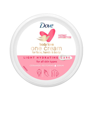 Lichte Hydraterende Crème Gezicht, Lichaam en Handen 250 ml