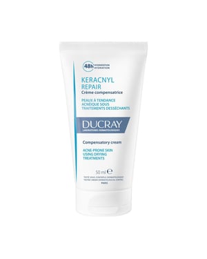 Keracnyl Repair Anti-droogcrème voor Anti-acne Behandelingen 50 ml