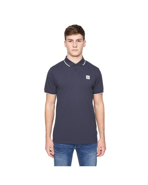 Duck and Cover Heren Wilkins Poloshirt (Marine)