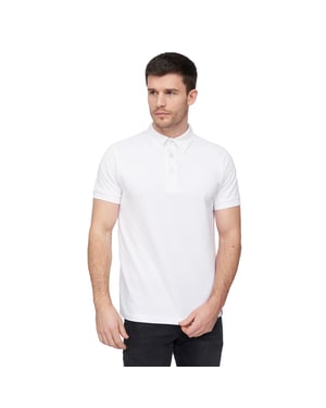Duck and Cover Heren Chilltowns Poloshirt (Wit)
