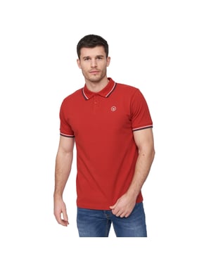Duck and Cover Heren Hendamore Polo Shirt (Rood)