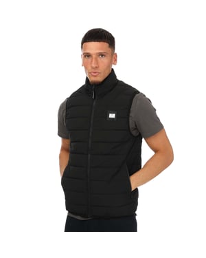 Weekend Offender Gewatteerd heren Jasper Gilet (Zwart)