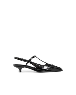 Miu Miu Leren Slingback Pumps