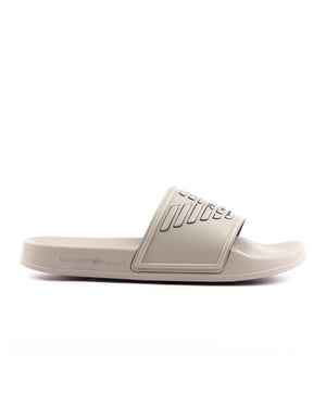 Emporio Armani herensandalen met adelaarsmotief