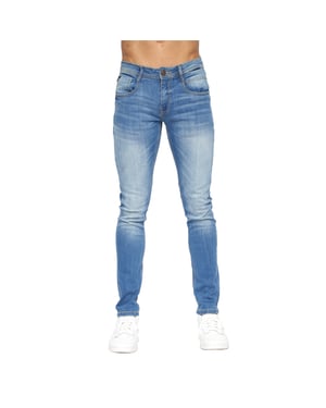Duck and Cover Heren Maylead Slim Jeans (Lichte wasbeurt)