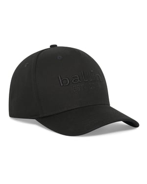 Ballin Est. 2013 Petten Logo Cap Zwart Zwart