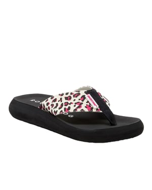 Rocket Dog Dames/Dames Spotlight Monroe teenslippers (Heet Roze)