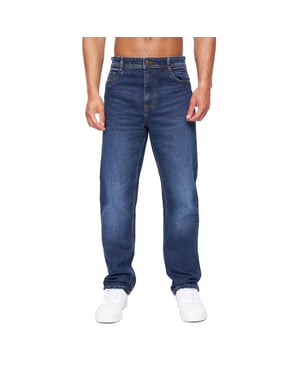 Duck and Cover Heren Rushawn Relaxed Fit Jeans (Tussentijdse wasbeurt)