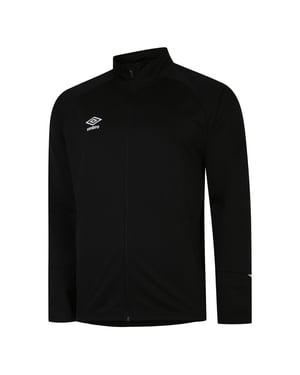 Umbro Gebreid trainingsjack voor heren (Zwart/Wit)