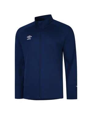 Umbro Gebreid trainingsjack voor heren (Marine / Wit)