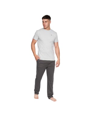 Duck and Cover Heren Radovan Pyjama Set (Grijze Mergel)