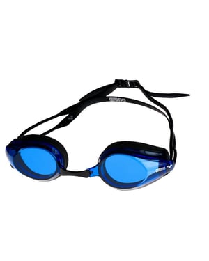 Arena Unisex Volwassen Sporen Heldere Zwembril (Blauw/Zwart)
