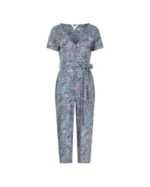 Mountain Warehouse Dames/Dames Santorini Floral Wrap Jumpsuit (Grijs)