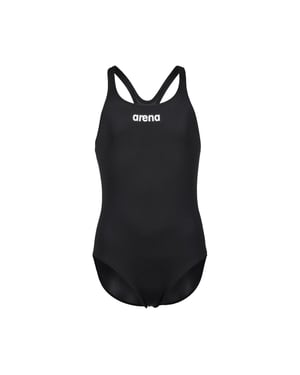 Arena Meisjes Team Swim Pro Eendelig Zwempak (Zwart)