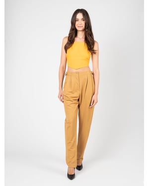 Patrizia Pepe Top Vrouw oranje