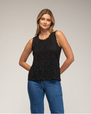 Mouwloze top