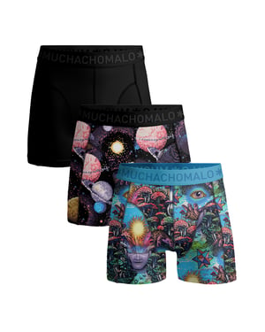 Muchachomalo Heren Boxershorts - 3-Pack - Mannen Onderbroeken