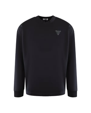 Ice Iceberg Small Triangle Logo Zwart Sweatshirt