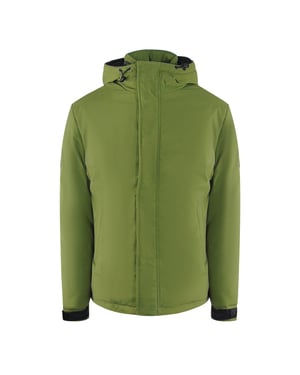Ice Iceberg effen groene jas met capuchon