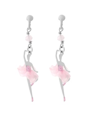 Orphelia Kinder 925 Sterling Zilver Hangende Oorbellen - Zilver ZO-7131