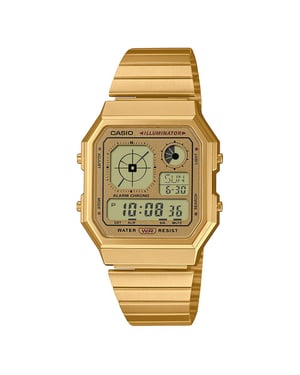 Casio Casio Collection Vintage Unisex Horloge Goudkleurig A130WEG-9AEF