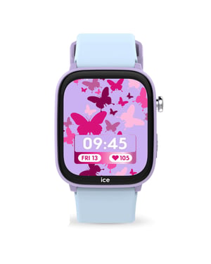 Ice Watch Ice Smart Junior 2.0 - Blue - Light Blue Kind Horloge Paars 024550