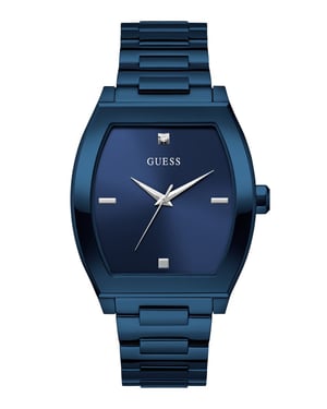 Guess Punctual Heren Horloge Blauw GW0847G2