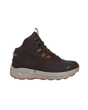 Hi-Tec Fuse Trek Mid Heren Wandelschoenen Van Polyester In Chocoladebruin/Timber Wolf