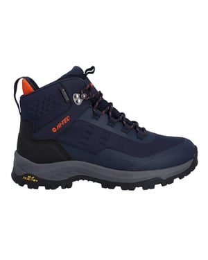 Hi-Tec Storm Expedition Sport Heren Wandelschoenen Van Polyurethaan In Marineblauw/Oranje