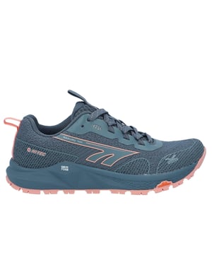 Hi-Tec Geo Nakuru Polyester Dames Wandelschoenen Flintstone/Koraal