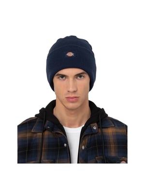 Dickies Acryl Cuffed Unisex Volwassenen Blauwe Muts