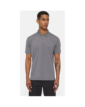 Dickies Everyday Polyester Heren Grijze Poloshirt