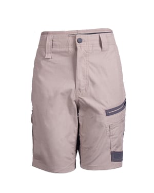 Hard Yakka Raptor Actieve Katoenen Dames Tan Knie-Lange Shorts