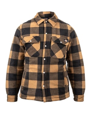 Dickies Portland Polyester Heren Khaki Casual Shirt
