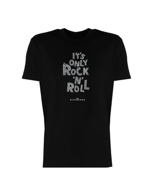 John Richmond T-Shirt Mannen zwart