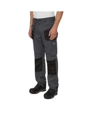 Dickies Multi Pocket Utility Polyester Grijze Werkbroek voor Mannen