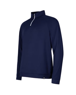 Under Armour Heren Quarter Zip Midlayer (Middernacht marine)