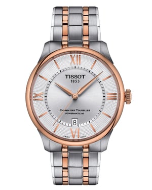 Tissot Chemin Des Tourelles Powermatic 80 Heren Horloge Multi T1398072203800