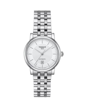 Tissot T-classic Carson Premium Dames Horloge Zilverkleurig T1222071103100