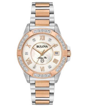 Bulova Marine Star Dames Multikleur Horloge 98R234