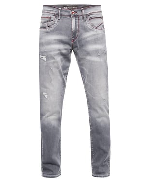 Jeansbroek "ODAR" destroyed regular fit stretch